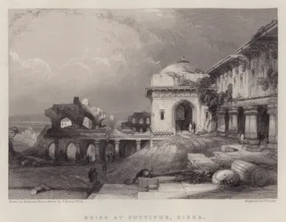 Ruins at Futtipur, Sikra