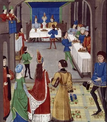 The Marriage. From: Renaud de Montauban, ca 1465