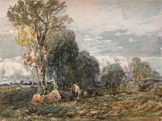 The Woodcutter, 1858