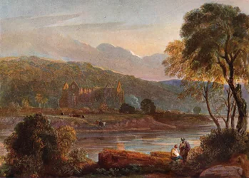 Tintern Abbey, c1840