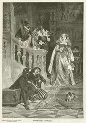 Mary Stuart and Rizzio