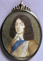 Portrait Miniature of Charles II
