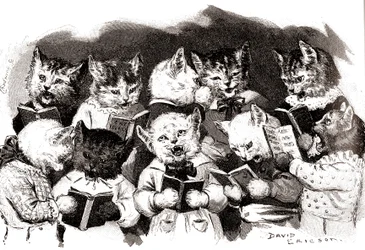 Singing Cat Choir, Early 20th Century