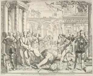 The Martyrdom of Saint Christopher, from The Story of Saints James and Christopher