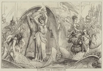 The Pantomimes, preparing for the Transformation Scene
