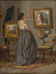 A Lady in the Studio