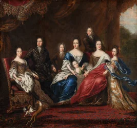 The Family of Charles XI of Sweden with Relatives from the Duchy of Holstein-Gottorp