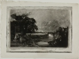 The River Stour from Various Subjects of English Landscape Scenery