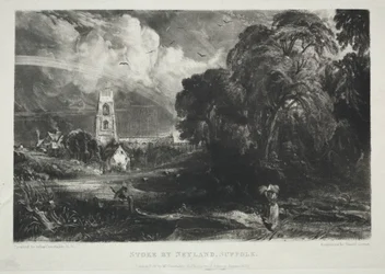 Various Subjects of Landscape, Characteristic of English Scenery...Stoke by Neyland, Suffolk