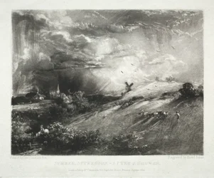 Various Subjects of Landscape, Characteristic of English Scenery...Summer Afternoon - after a Shower