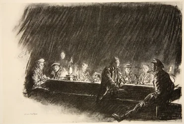 A Mess of the Royal Flying Corps, Illustration from 