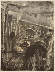 Inside the turret, illustration from 