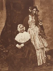 Mrs. Anne Rigby and Lady Elizabeth Eastlake, 1843-47, printed c. 1916