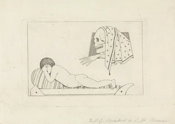 Allegorical Warning Against Onanism