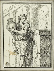 Man Holding Jar
