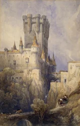 Alcazar, Segovia, Spain, 1836