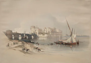 Citadel of Sidon, 1839