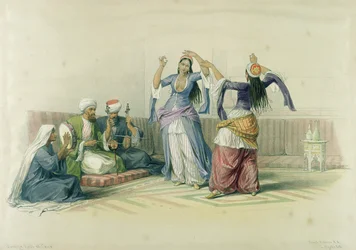 Dancing Girls at Cairo, from 
