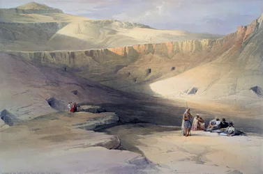 Entrance to the Tombs of the Kings of Thebes - Bab-el-Malook