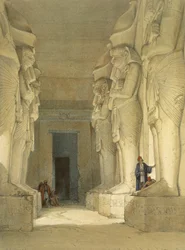 Excavated Temple of Gysha, Nubia, from Egypt and Nubia, Vol. 1
