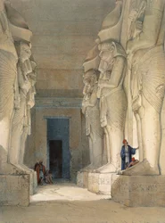 Excavated Temple of Gyrshe, Nubia