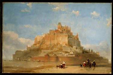 Mont St. Michel from the Sands