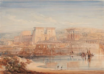 Philae: A View of the Temples from the South