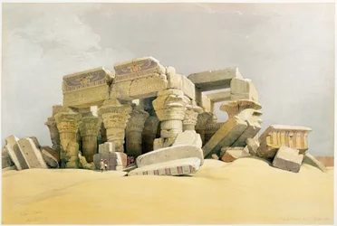 Ruins of the Temple of Kom Ombo, Egypt