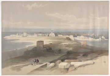 Sur or Tsor, Ancient Tyre from the Isthmus