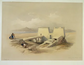 Temple at Wadi Sabona, Nubia