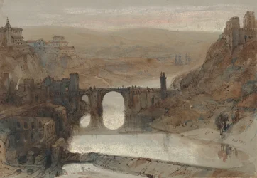 The Bridge of Toledo, Near Madrid, Spain