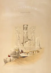 The Entrance to the Great Temple of Aboo Simble, Nubia, titlepage of Volume I of 