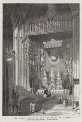 The Grand Altar of the Cathedral of Seville