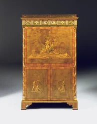 Neoclassic secretaire a abattant, c.1775