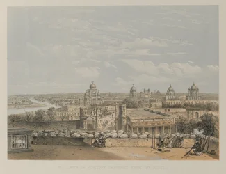 View of Position captured from the Rebels, Lucknow