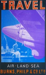 Travel: Air, Land Sea (Blue)