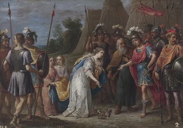 Armida before Godfrey of Bouillon
