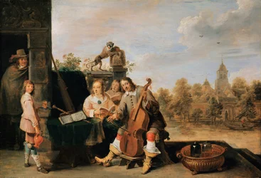 Self-portrait with Family, c. 1645