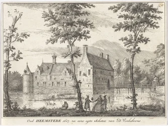 View of Old Heemstede (1607, after a True Sketch by D. Vinkeboons)