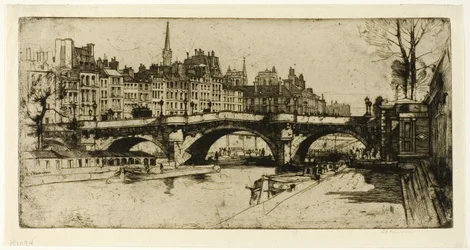 Pont Neuf, Plate One from the Paris Set