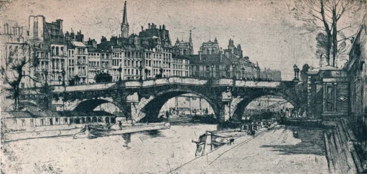 Pont Neuf: Plate One from the Paris Set