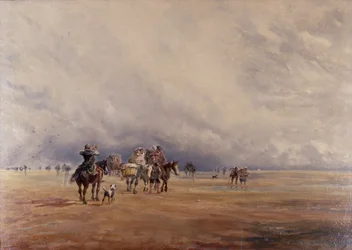 Lancaster Sands, Morecambe Bay, 1842