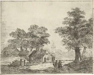 Landscape with Walkers