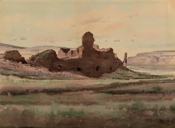 Pueblo Bonito Ruin, Chaco Canyon, New Mexico, 1888