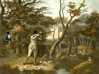 Shooting, plate 2 (engraved by R.G. Reeve)