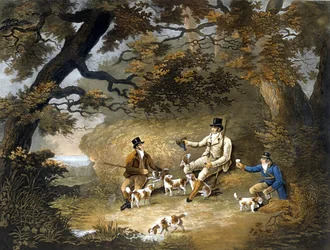 Shooting, plate 3 (engraved by R.G. Reeve)
