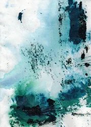 Deep Blue Green Flow