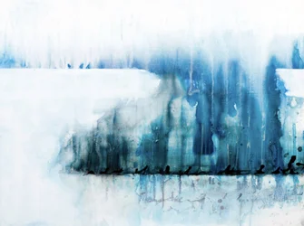 Flowing Arctic Blue