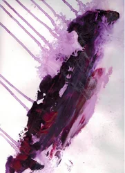 Fluid Purple Abstract