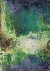 Textured Green Abstract